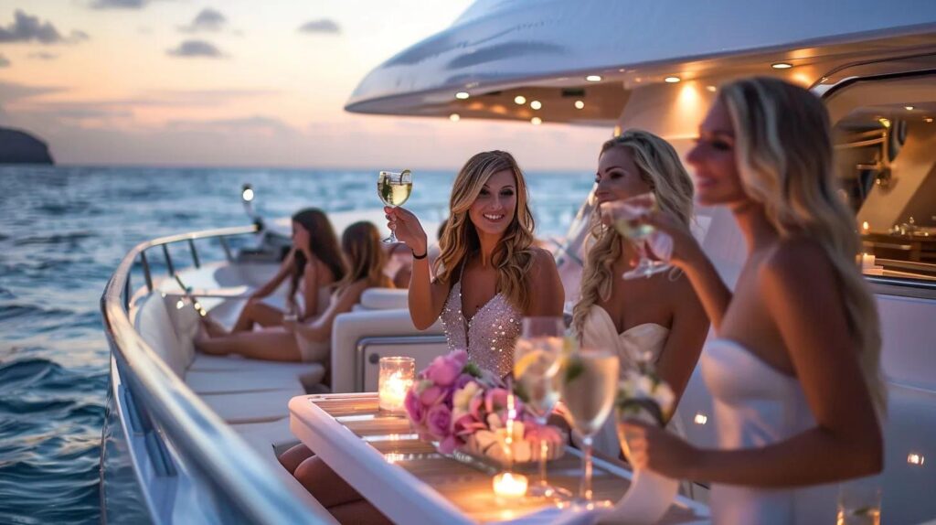 Plan Your Dream Bachelorette Party With Sea Views And Luxury Yacht Vibes