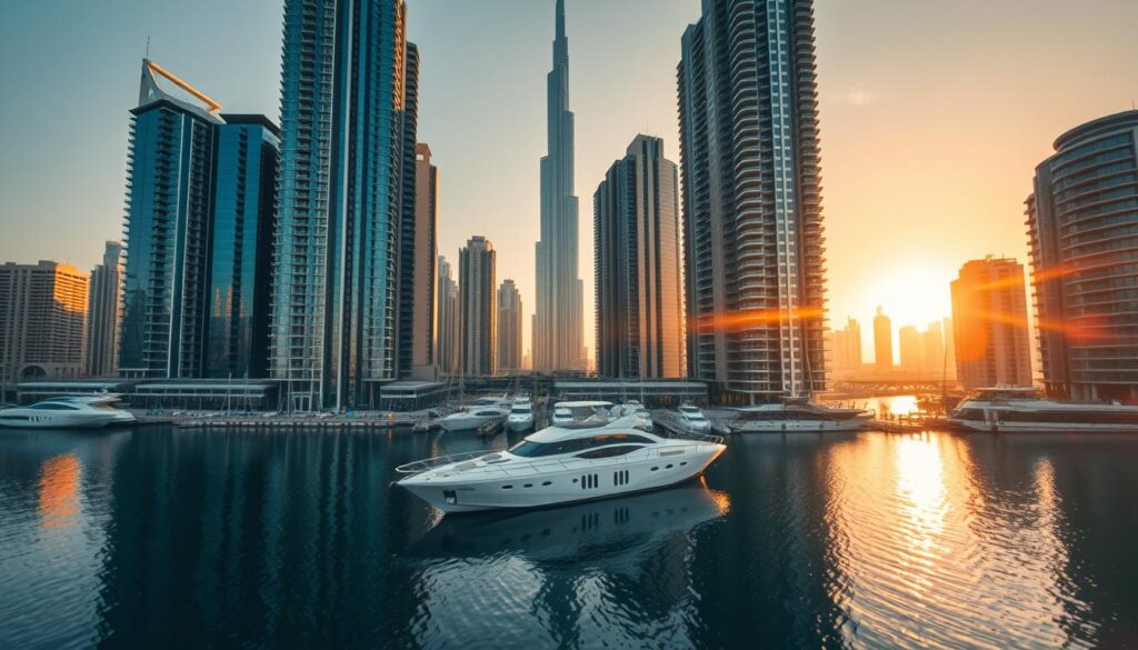 Dubai Marina Skyscrapers