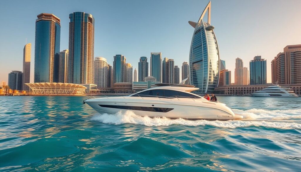 Dubai Marina boat tour