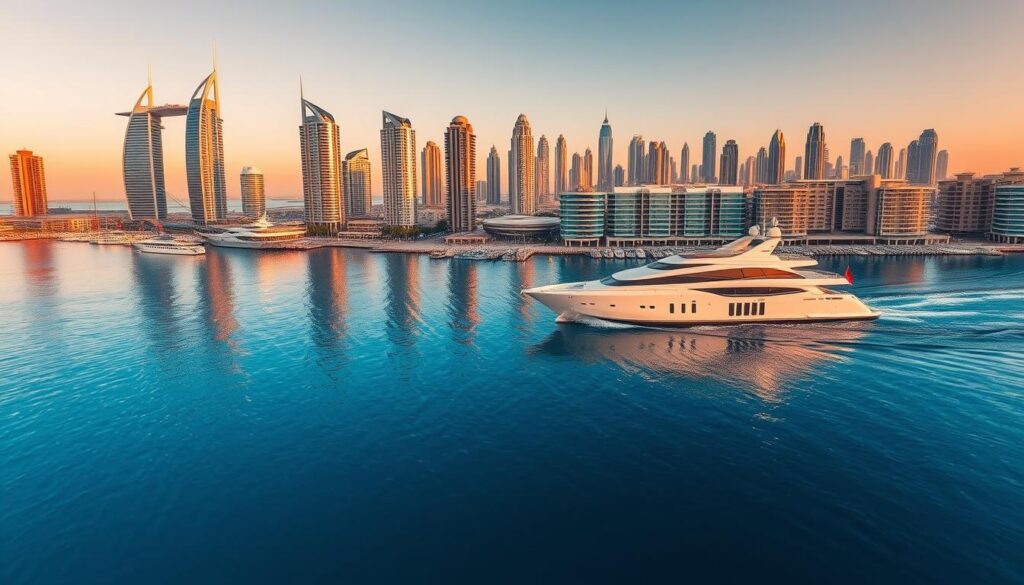 Dubai Marina waterfront
